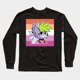 lesbian roxy wolf Long Sleeve T-Shirt